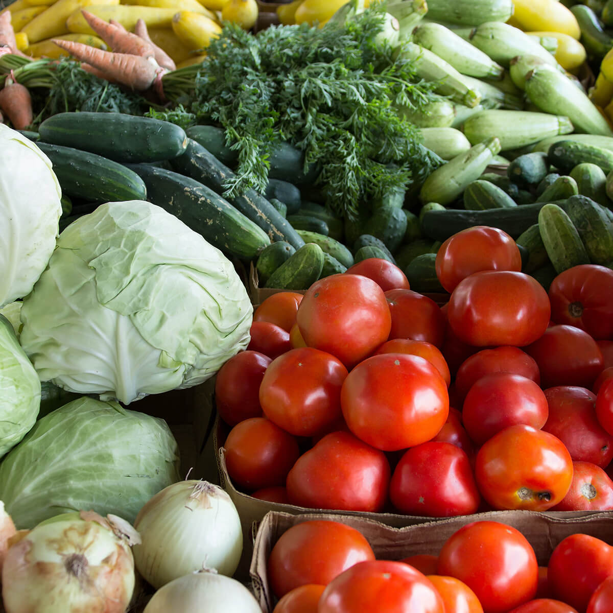 Locally Grown Healthy and Fresh Vegetables